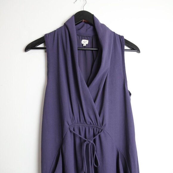 NWOT Aritzia Wilfred Sabine Dress Faux-Wrap Mini dress With Pockets Size Small - Picture 2 of 7